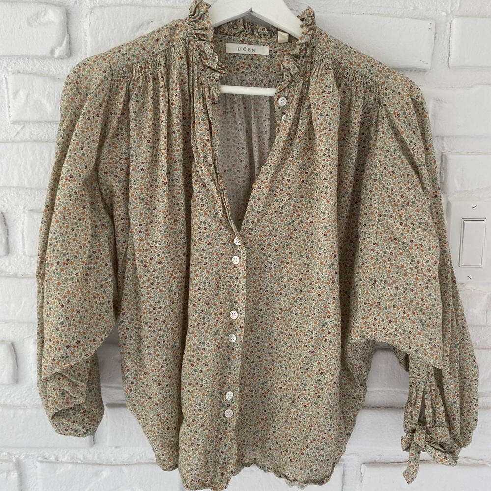 Doen rose top